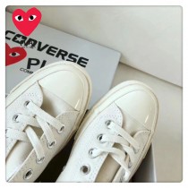 真標原盒川久保玲CDG x Converse chuck taylor all star 匡威經典1970S硫化帆布板鞋