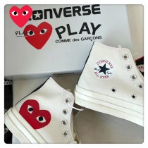 真標原盒川久保玲CDG x Converse chuck taylor all star 匡威經典1970S硫化帆布板鞋