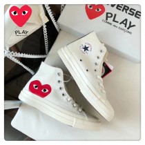 真標原盒川久保玲CDG x Converse chuck taylor all star 匡威經典1970S硫化帆布板鞋