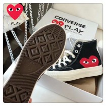 真標原盒川久保玲CDG x Converse chuck taylor all star 匡威經典1970S硫化帆布板鞋