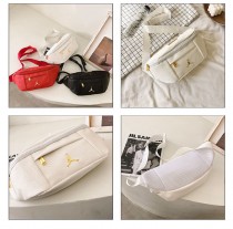 AJ爆裂紋斜挎包男王一博同款跑步運動胸包學生單肩腰包女小背包潮