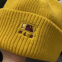 毛線帽子男針織帽女潮牌NY洋基隊刺繡秋冬LA刺繡冷帽保暖時尚百搭