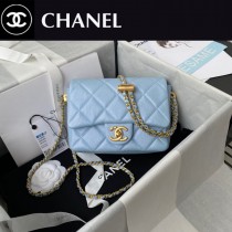 AS2855-05   Chanel香奈儿原单新款21K最新爆款Mini方胖子经典菱格口盖包