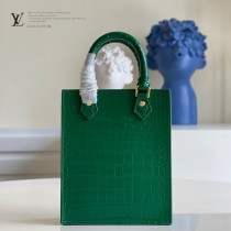M90564鱷魚紋 M69442 LV原單鱷魚紋Petit Sac Plat 手袋