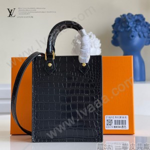 M90564鱷魚紋 M69442 LV原單鱷魚紋Petit Sac Plat 手袋