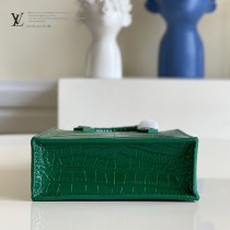 M90564鱷魚紋 M69442 LV原單鱷魚紋Petit Sac Plat 手袋
