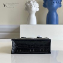 M90564鱷魚紋 M69442 LV原單鱷魚紋Petit Sac Plat 手袋