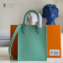 M90564鱷魚紋 M69442 LV原單鱷魚紋Petit Sac Plat 手袋