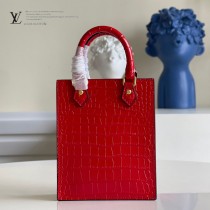 M90564鱷魚紋 M69442 LV原單鱷魚紋Petit Sac Plat 手袋