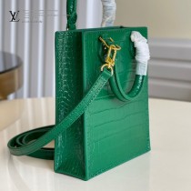 M90564鱷魚紋 M69442 LV原單鱷魚紋Petit Sac Plat 手袋