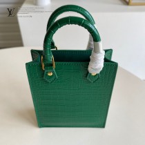 M90564鱷魚紋 M69442 LV原單鱷魚紋Petit Sac Plat 手袋