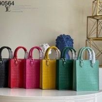 M90564鱷魚紋 M69442 LV原單鱷魚紋Petit Sac Plat 手袋