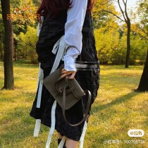 HERMES愛馬仕 原單大象灰halzan mini22cm  25 cm