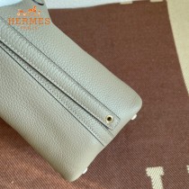 HERMES  沥青灰  愛馬仕 原單 Picotin 18菜籃子  金銀現貨