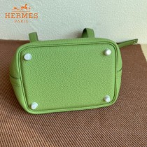 HERMES  牛油果绿  愛馬仕 原單 Picotin 18菜籃子  金銀現貨