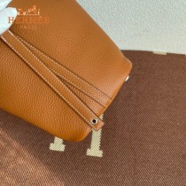 HERMES  金棕  愛馬仕 原單 Picotin 18菜籃子  金銀現貨