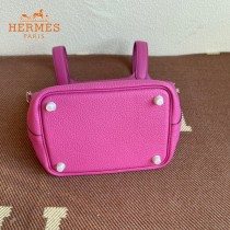 HERMES  玉兰粉  愛馬仕 原單 Picotin 18菜籃子  金銀現貨