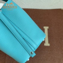 HERMES  北方蓝  愛馬仕 原單 Picotin 18菜籃子  金銀現貨