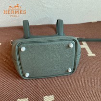 HERMES  杏仁绿  愛馬仕 原單 Picotin 18菜籃子  金銀現貨