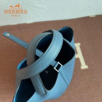 HERMES  希腊蓝  愛馬仕 原單 Picotin 18菜籃子  金銀現貨