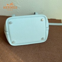 HERMES  圣杯蓝  愛馬仕 原單 Picotin 18菜籃子  金銀現貨