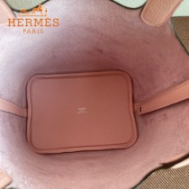 HERMES  3Q粉  愛馬仕 原單 Picotin 18菜籃子  金銀現貨