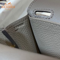 HERMES愛馬仕 原單 錫器灰halzan mini22cm  25 cm