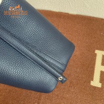 HERMES  深蓝  愛馬仕 原單 Picotin 18菜籃子  金銀現貨