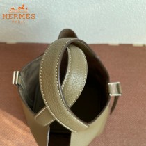 HERMES  大象灰  愛馬仕 原單 Picotin 18菜籃子  金銀現貨
