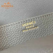 HERMES愛馬仕 原單 錫器灰halzan mini22cm  25 cm