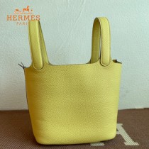 HERMES  小鸡黄  愛馬仕 原單 Picotin 18菜籃子  金銀現貨