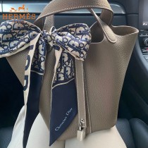 HERMES  大象灰  愛馬仕 原單 Picotin 18菜籃子  金銀現貨