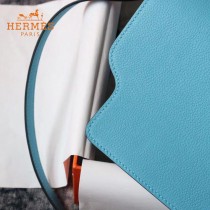 HERMES愛馬仕-02   原單Roulis 豬鼻子 19cm Evercolor皮