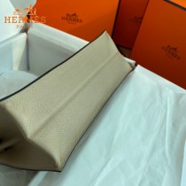 HERMES  风衣灰  愛馬仕 原單evercolor皮 Kelly DanSe 22cm  金銀扣