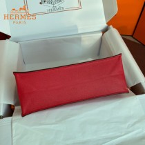 HERMES  大紅  愛馬仕 原單evercolor皮 Kelly DanSe 22cm  金銀扣
