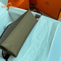 HERMES  威马犬米色  愛馬仕 原單evercolor皮 Kelly DanSe 22cm  金銀扣