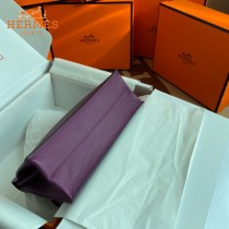 HERMES  海葵紫  愛馬仕 原單evercolor皮 Kelly DanSe 22cm  金銀扣