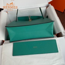 HERMES  孔雀蓝  愛馬仕 原單evercolor皮 Kelly DanSe 22cm  金銀扣