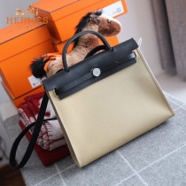 HERMES-018   原單 Herbag 31CM  男女神通用版 最學院派的包袋