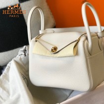 HERMES  奶昔白  原單  Lindy 琳迪