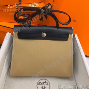 HERMES-011   原單 Herbag 31CM  男女神通用版 最學院派的包袋