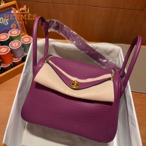 HERMES 海葵紫  原單  Lindy 琳迪