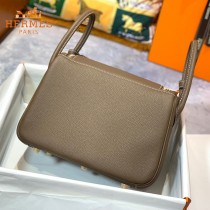HERMES  大象灰  原單  Lindy 琳迪