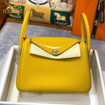 HERMES  琥珀黄  原單  Lindy 琳迪