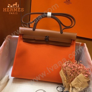 HERMES-015   原單 Herbag 31CM  男女神通用版 最學院派的包袋