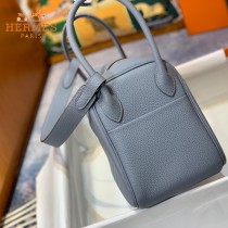 HERMES  亚麻蓝  原單  Lindy 琳迪