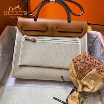 HERMES-022   原單 Herbag 31CM  男女神通用版 最學院派的包袋