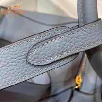 HERMES  亚麻蓝  原單  Lindy 琳迪