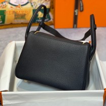 HERMES  黑色  原單  Lindy 琳迪