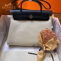 HERMES-024   原單 Herbag 31CM  男女神通用版 最學院派的包袋